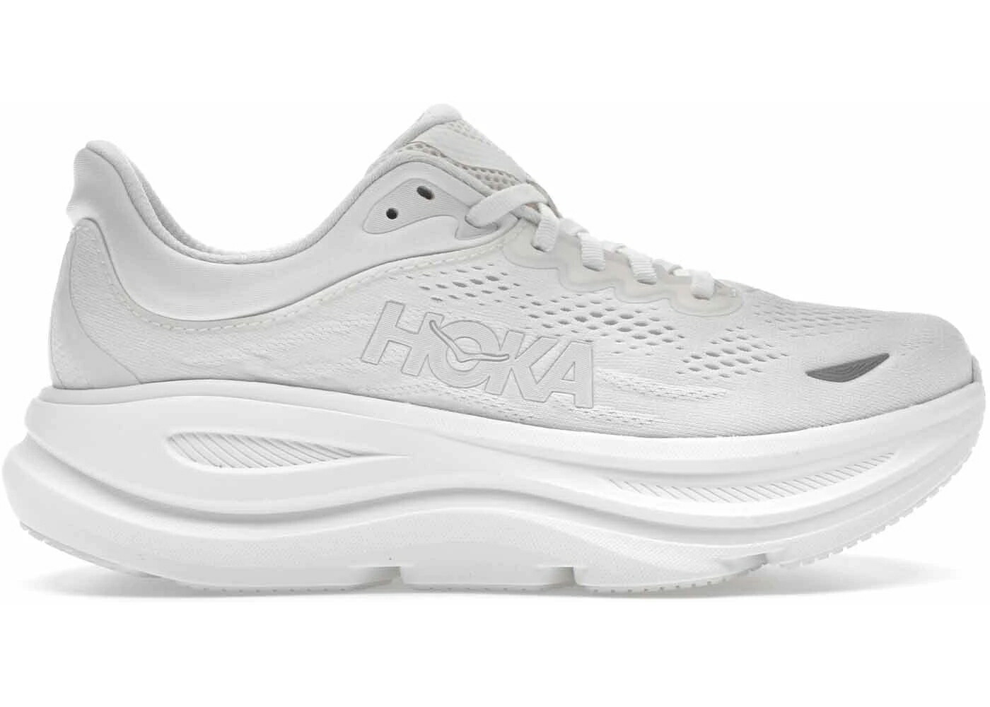 ホカオネオネ 白いこと 白いこと WOMEN\u0027S スニーカー レディース HOKA ONE ONE HOKA ONE BONDI 9 TRIPLE WHITE (WOMEN\u0027S) / WHITE WHITE