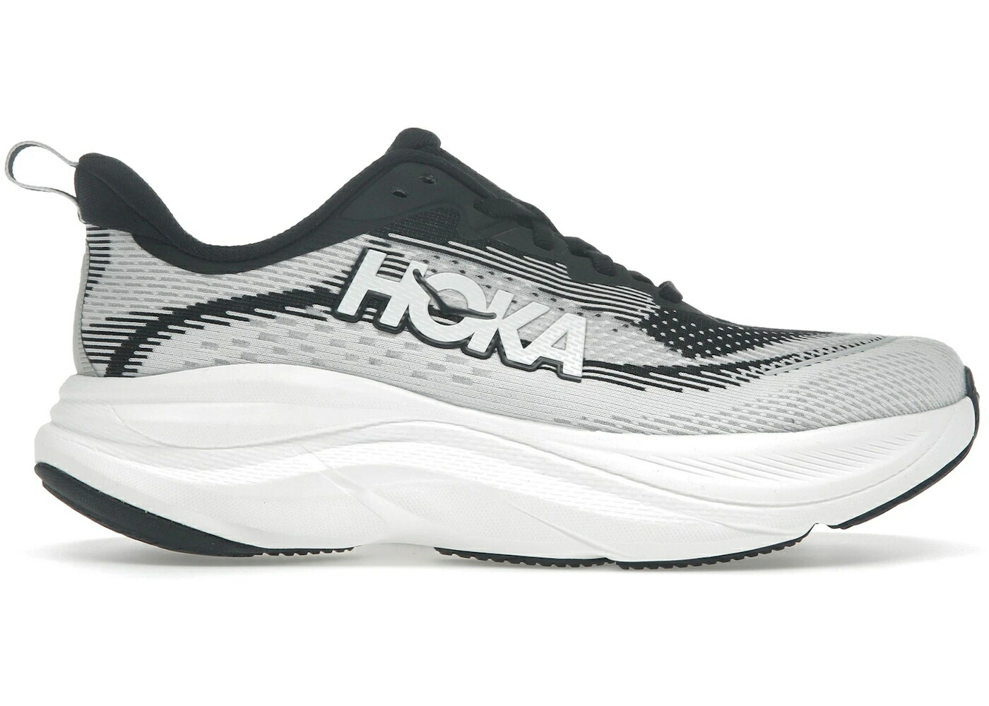 ホカオネオネ 黒いこと 黒いこと 白いこと 白いこと WOMEN\u0027S スニーカー レディース HOKA ONE ONE HOKA ONE SKYFLOW BLACK WHITE (WOMEN\u0027S) / BLACK WHITE