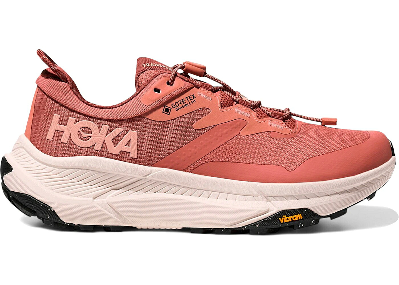 ホカオネオネ ゴアテックス サクラ色 皮膚軟化剤 WOMEN\u0027S スニーカー レディース HOKA ONE ONE HOKA ONE TRANSPORT GORE-TEX BLUSH ROSE CREAM (WOMEN\u0027S) / BLUSH ROSE CREAM