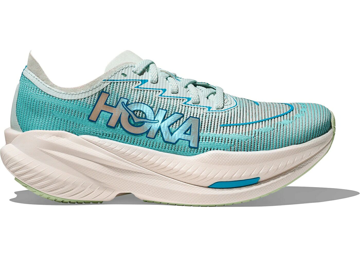 ホカオネオネ 青色 ブルー WOMEN'S スニーカー レディース HOKA ONE ONE HOKA ONE MACH X 2 SNOW MELT BLUE SPARK (WOMEN'S) / SNOW MELT BLUE SPARK