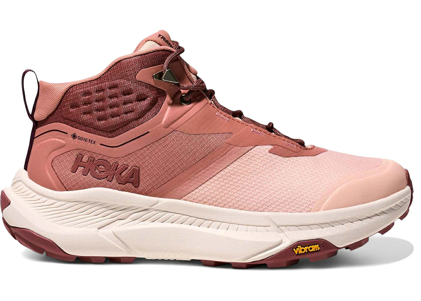 ホカオネオネ ゴアテックス サクラ色 WOMEN\u0027S スニーカー レディース HOKA ONE ONE HOKA ONE TRANSPORT HIKE GORE-TEX ROSE LATTE BLUSH (WOMEN\u0027S) / ROSE LATTE BLUSH