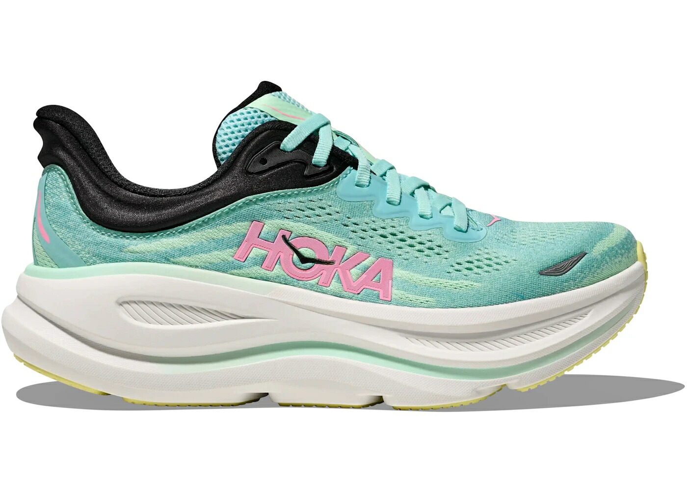 ホカオネオネ 青碧 青色 WOMEN\u0027S スニーカー レディース HOKA ONE ONE HOKA ONE BONDI 9 BLUE SPARK MINT FLUORITE (WOMEN\u0027S) / BLUE SPARK MINT FLUORITE スニーカー-レディース靴-靴