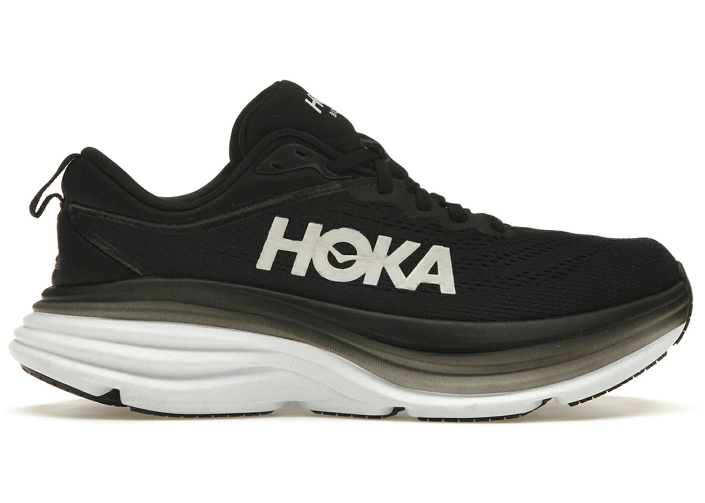 ホカオネオネ 黒色 ブラック 白色 ホワイト WOMEN'S スニーカー レディース HOKA ONE ONE HOKA ONE BONDI 8 BLACK WHITE (WOMEN'S) / BLACK WHITE
