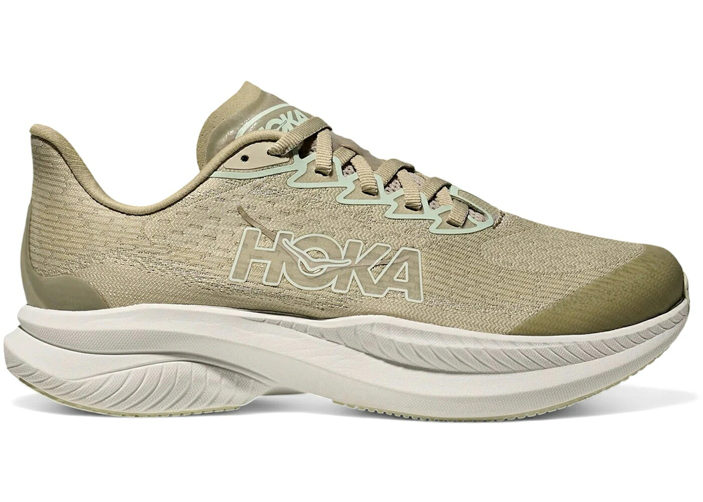 ホカオネオネ WOMEN\u0027S スニーカー レディース HOKA ONE ONE HOKA ONE MACH 6 OYSTER MUSHROOM TRUFFLE SALT (WOMEN\u0027S) / OYSTER MUSHROOM TRUFFLE SALT