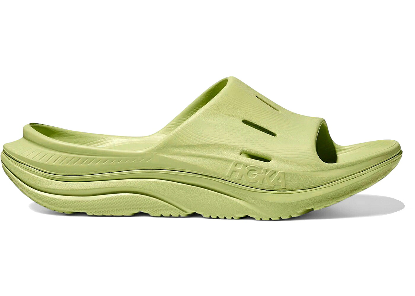 ホカオネオネ サンダル スニーカー メンズ HOKA ONE ONE HOKA ONE ORA RECOVERY SLIDE 3 HONEYDEW / HONEYDEW HONEYDEW