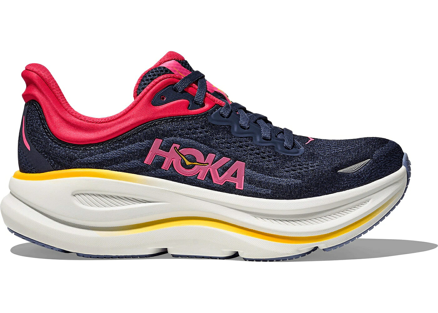 ホカオネオネ 紺色 ネイビー 青色 ブルー WOMEN'S スニーカー レディース HOKA ONE ONE HOKA ONE BONDI 9 VARSITY NAVY NAUTICAL BLUE (WOMEN'S) / VARSITY NAVY NAUTICAL BLUE|スニケス