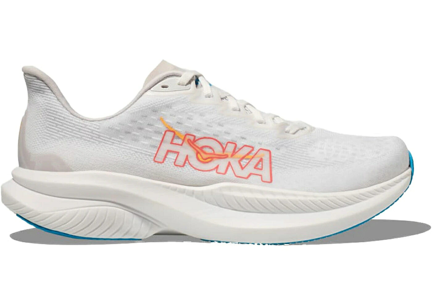 ホカオネオネ 白色 ホワイト WOMEN\'S スニーカー レディース HOKA ONE ONE HOKA ONE MACH 6 WHITE NIMBUS CLOUD (WOMEN\'S) / WHITE NIMBUS CLOUD｜スニケス