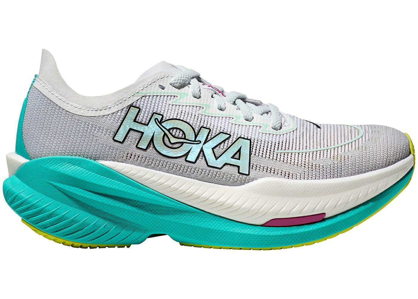 ホカオネオネ アクア WOMEN'S スニーカー レディース HOKA ONE ONE HOKA ONE MACH X 2 FROST ELECTRIC AQUA (WOMEN'S) / FROST ELECTRIC AQUA