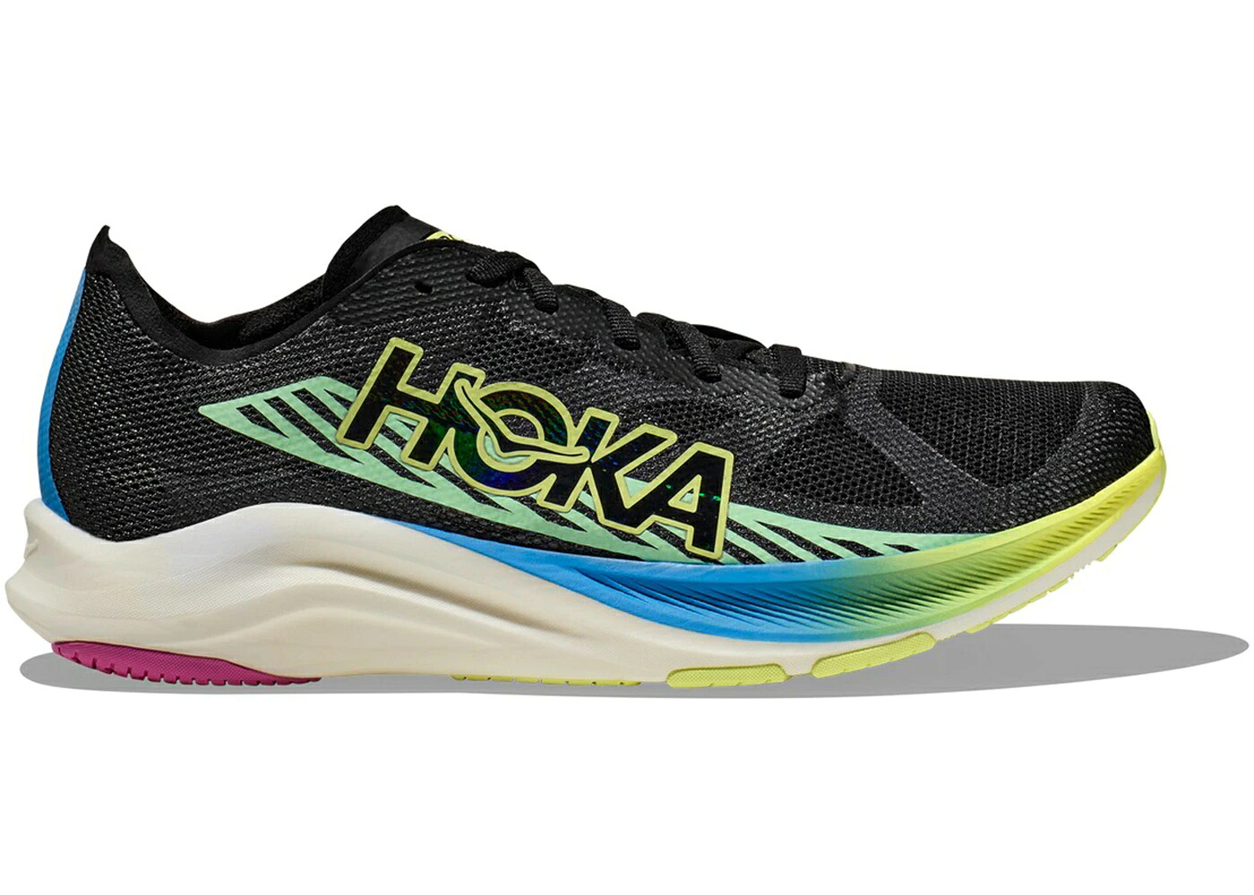 ホカオネオネ 黒色 ブラック スニーカー ユニセックス HOKA ONE ONE HOKA ONE CIELO ROAD BLACK MULTI (ALL GENDER) / BLACK MULTI メンズ