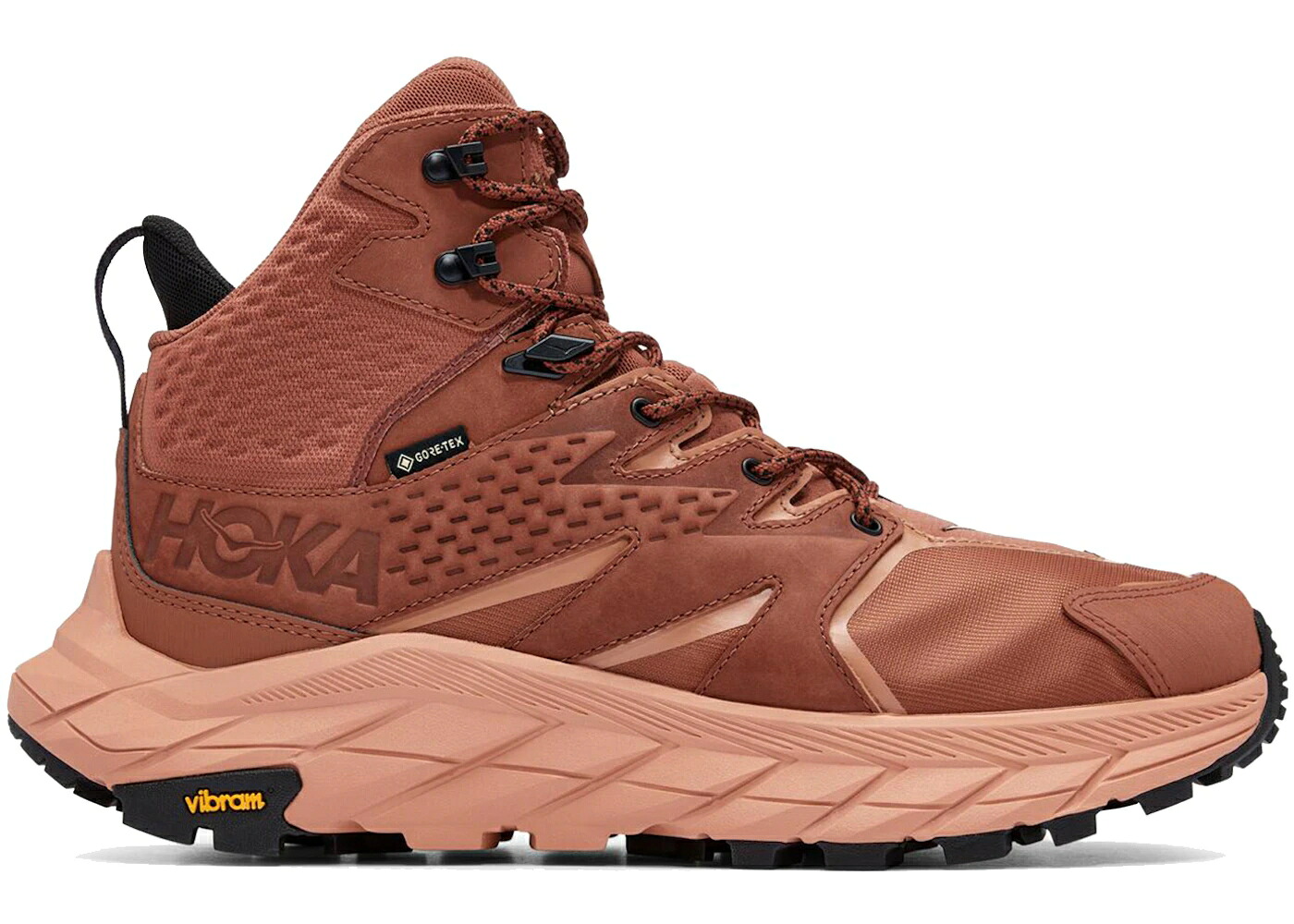 ホカオネオネ ミッド ゴアテックス スニーカー メンズ HOKA ONE ONE HOKA ONE ANACAPA MID GORE-TEX BAKED CLAY / BAKED CLAY SUN BAKED|スニケス