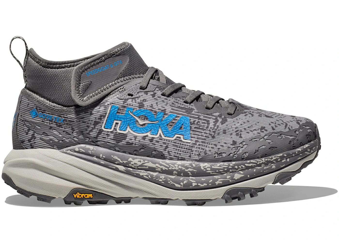 ホカオネオネ ミッド ゴアテックス 灰色 グレー スニーカー メンズ HOKA ONE ONE HOKA ONE SPEEDGOAT 6 MID GORE-TEX SATELLITE GREY STARDUST / SATELLITE GREY STARDUST