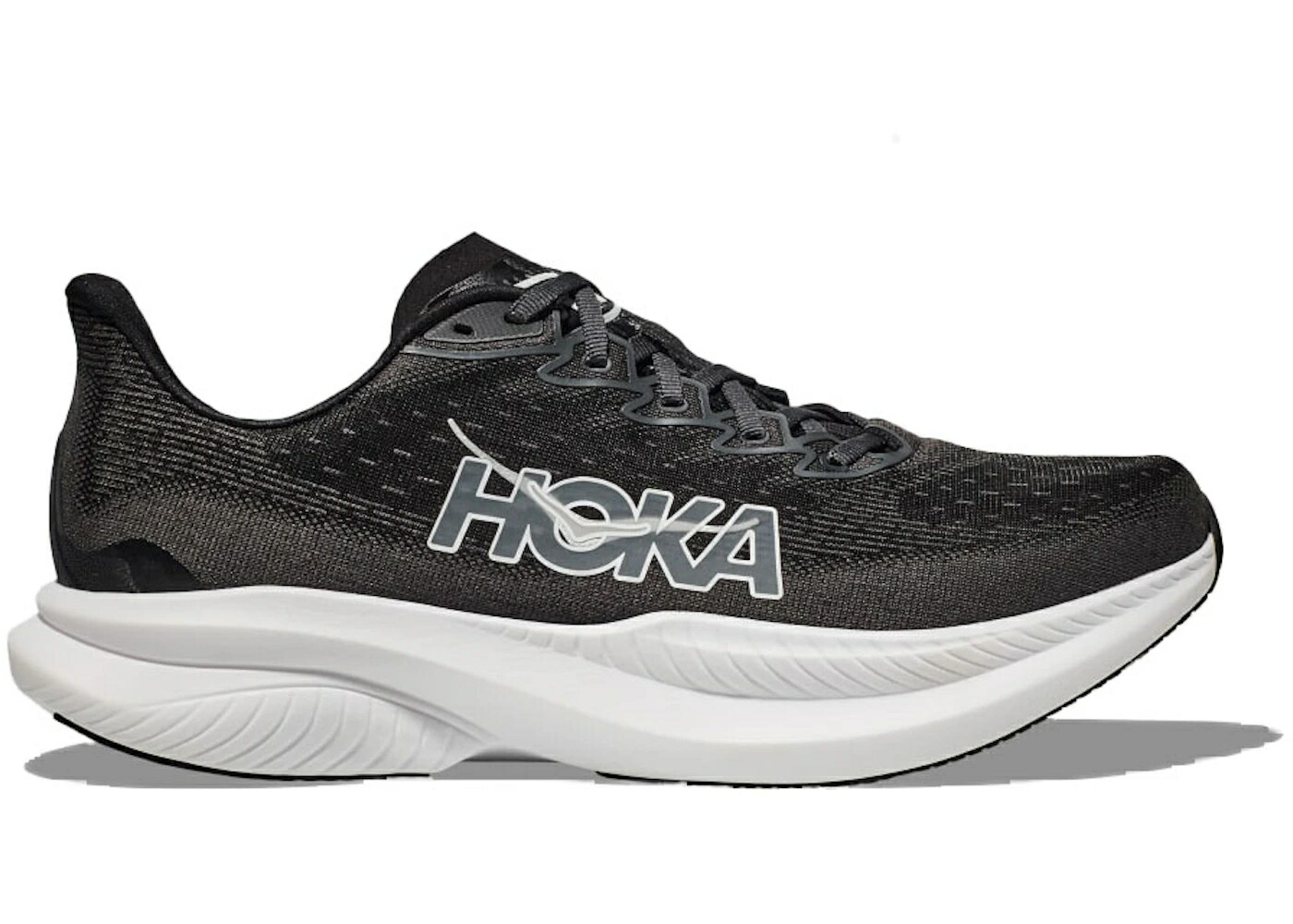 ホカオネオネ 黒いこと 黒いこと 白いこと 白いこと WOMEN\u0027S スニーカー レディース HOKA ONE ONE HOKA ONE MACH 6 BLACK WHITE (WOMEN\u0027S) / BLACK WHITE