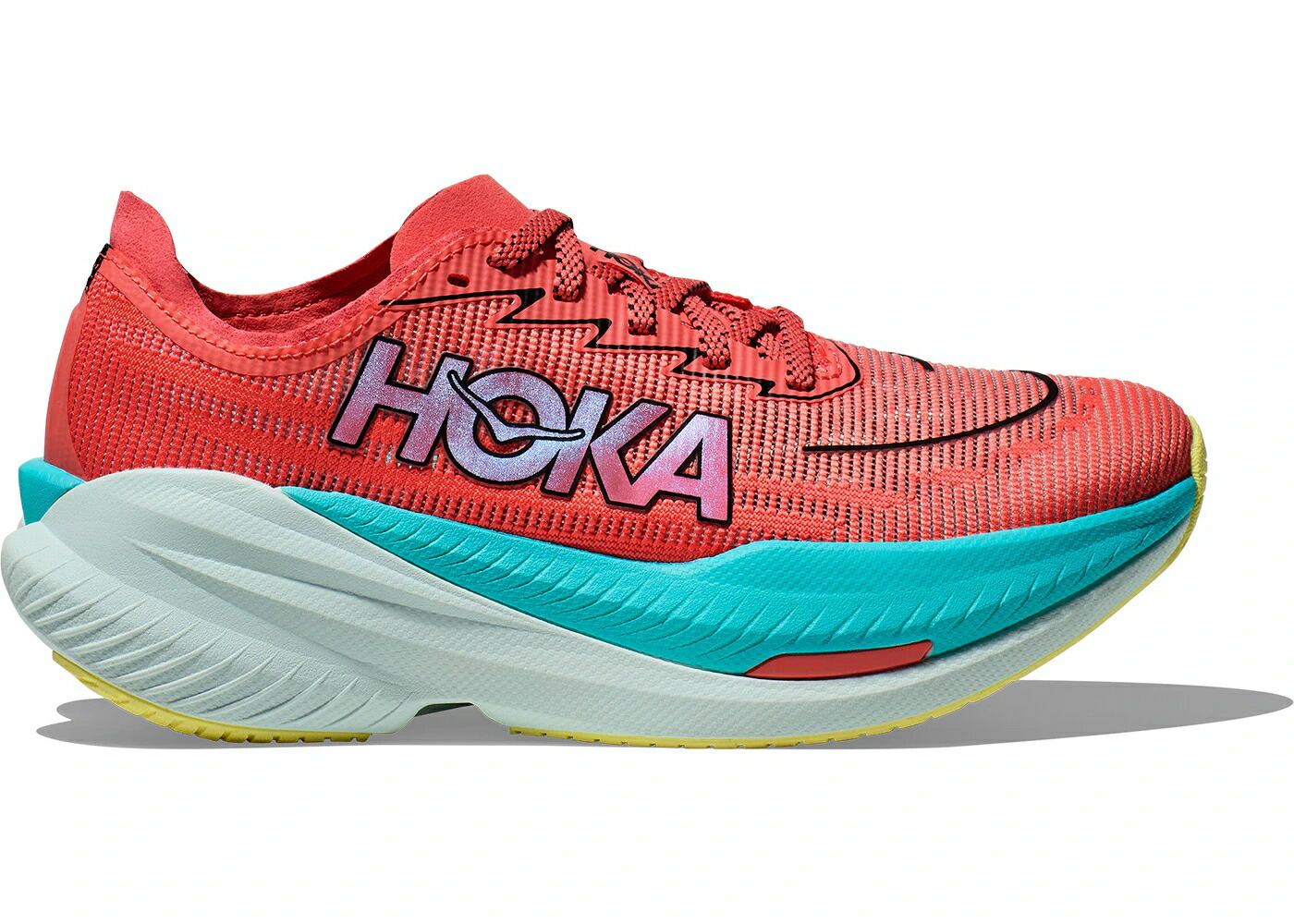 ホカオネオネ WOMEN\u0027S スニーカー レディース HOKA ONE ONE HOKA ONE MACH X 2 GRAPEFRUIT ELECTRIC CORAL (WOMEN\u0027S) / GRAPEFRUIT ELECTRIC CORAL