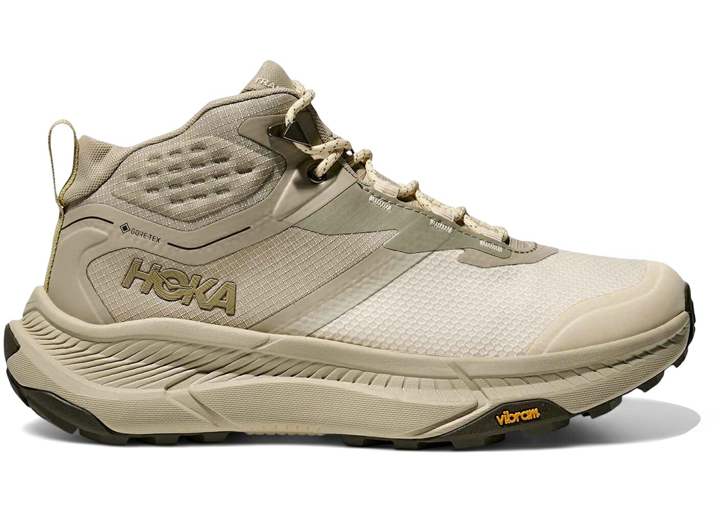ホカオネオネ ゴアテックス ビンテージ ヴィンテージ 黄色 イエロー WOMEN'S スニーカー レディース HOKA ONE ONE HOKA ONE TRANSPORT HIKE GORE-TEX OYSTER MUSHROOM VINTAGE YELLOW (WOMEN'S) / OYSTER MUSHROOM VINTAGE YELLO画像