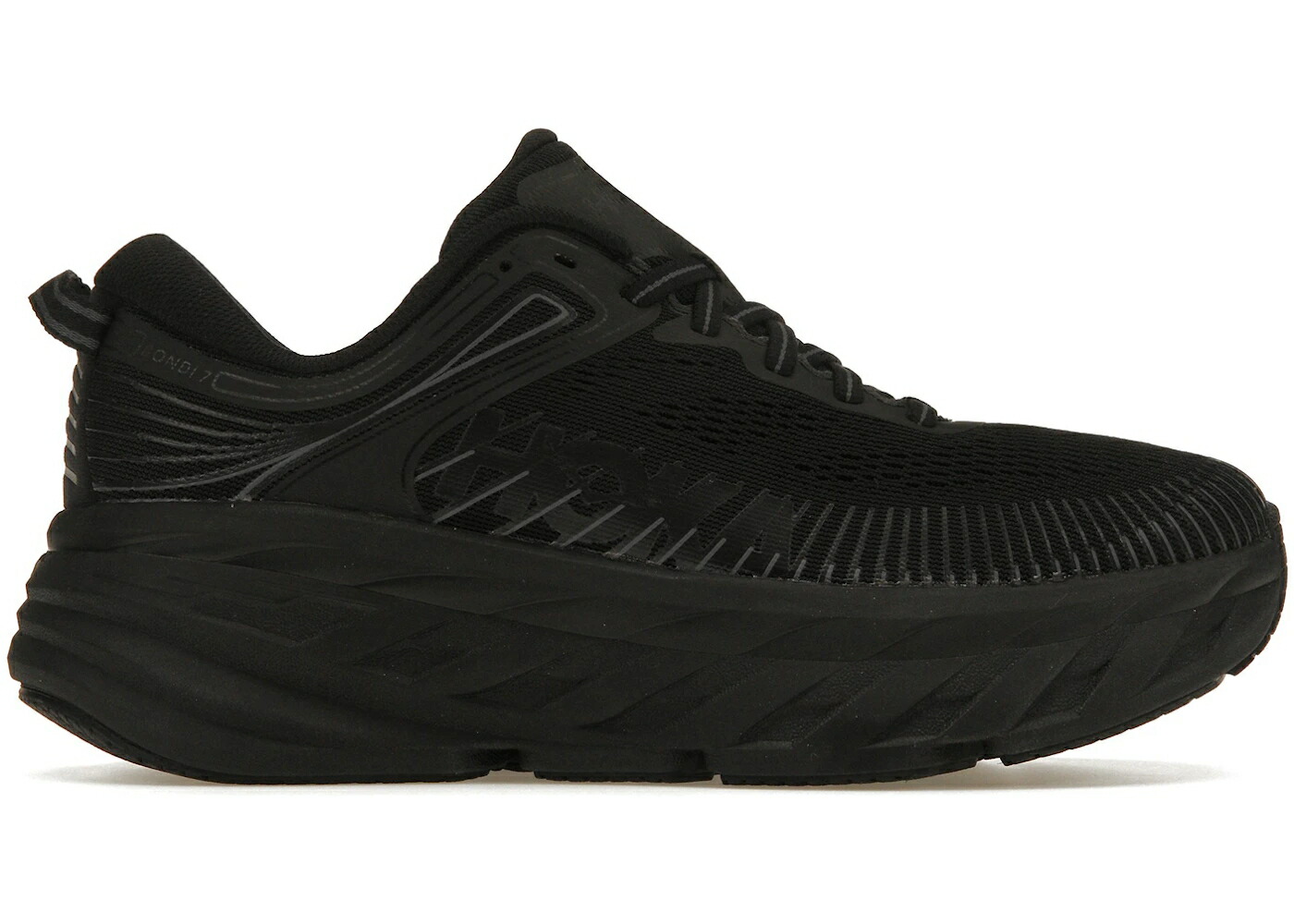 ホカオネオネ 黒色 ブラック WOMEN'S スニーカー レディース HOKA ONE ONE HOKA ONE BONDI 7 BLACK (WOMEN'S) / BLACK BLACK