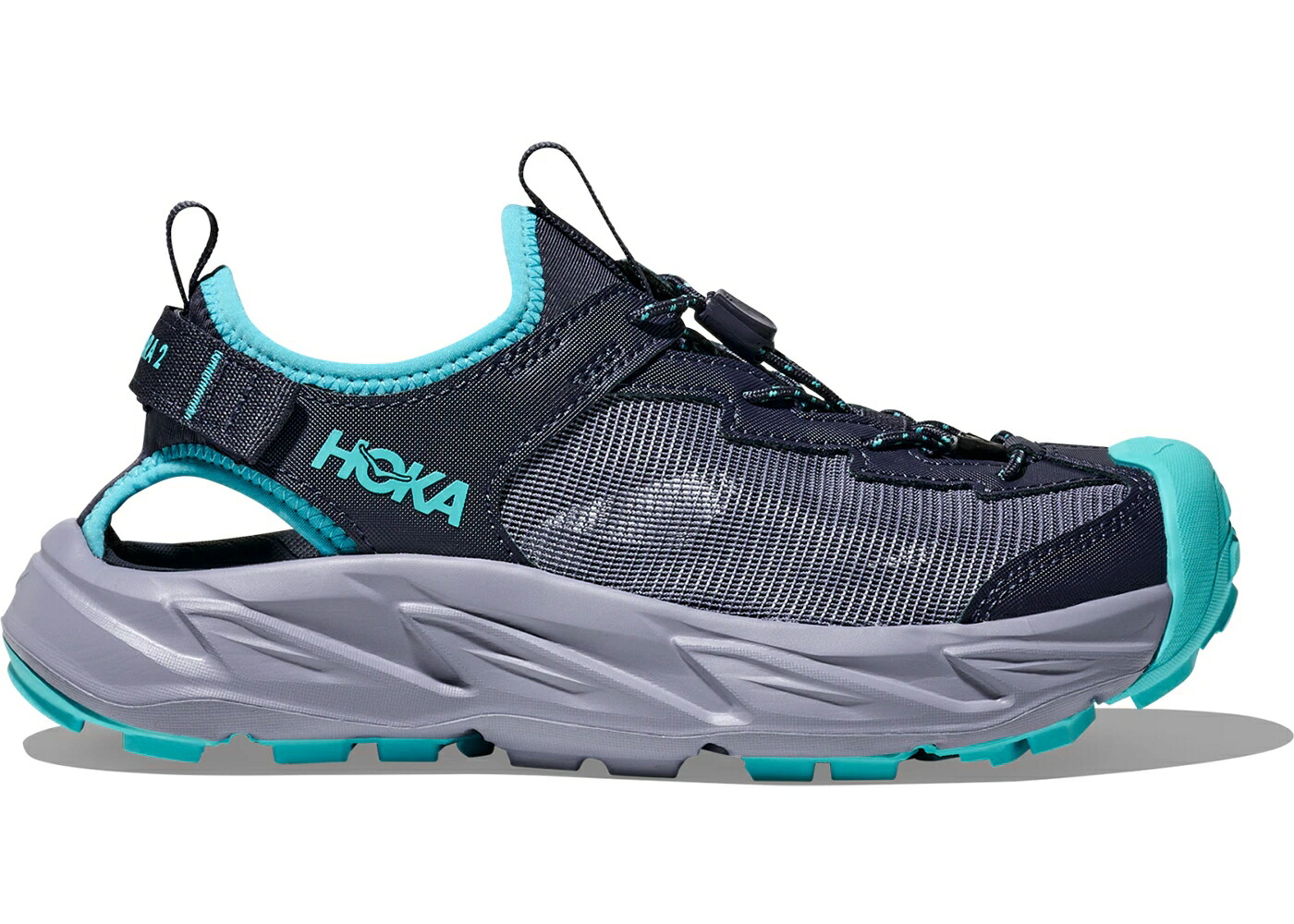 ホカオネオネ 青み 青色 お坊っちゃん キッズ HOKA ONE ONE HOKA ONE HOPARA 2 NAUTICAL DUSK CIELO BLUE (GS) / NAUTICAL DUSK CIELO BLUE もの言う花 マタニティ スニーカー