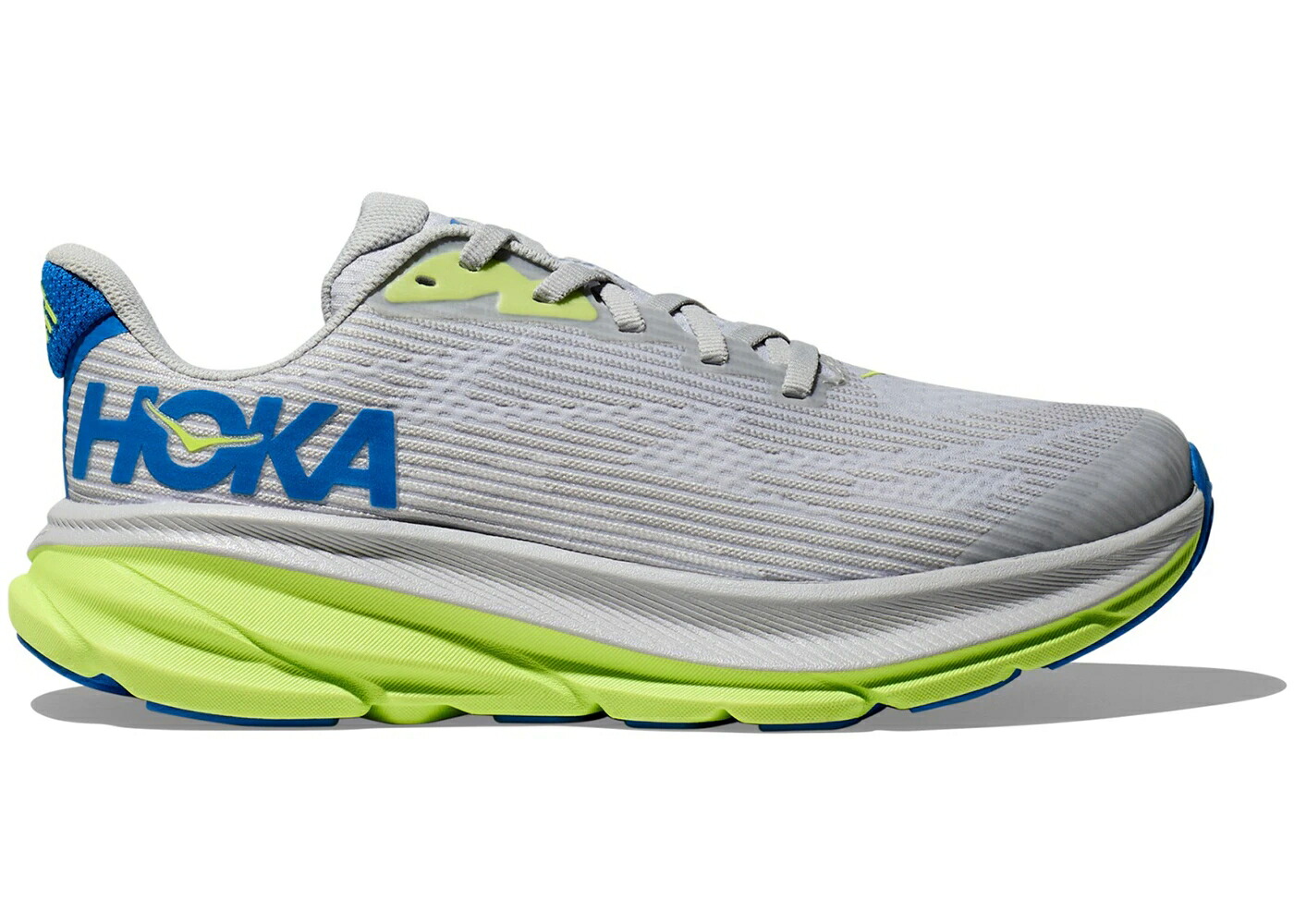 ホカオネオネ お坊っちゃん キッズ HOKA ONE ONE HOKA ONE CLIFTON 9 STARDUST ELECTRIC COBALT (GS) / STARDUST ELECTRIC COBALT もの言う花 マタニティ スニーカー