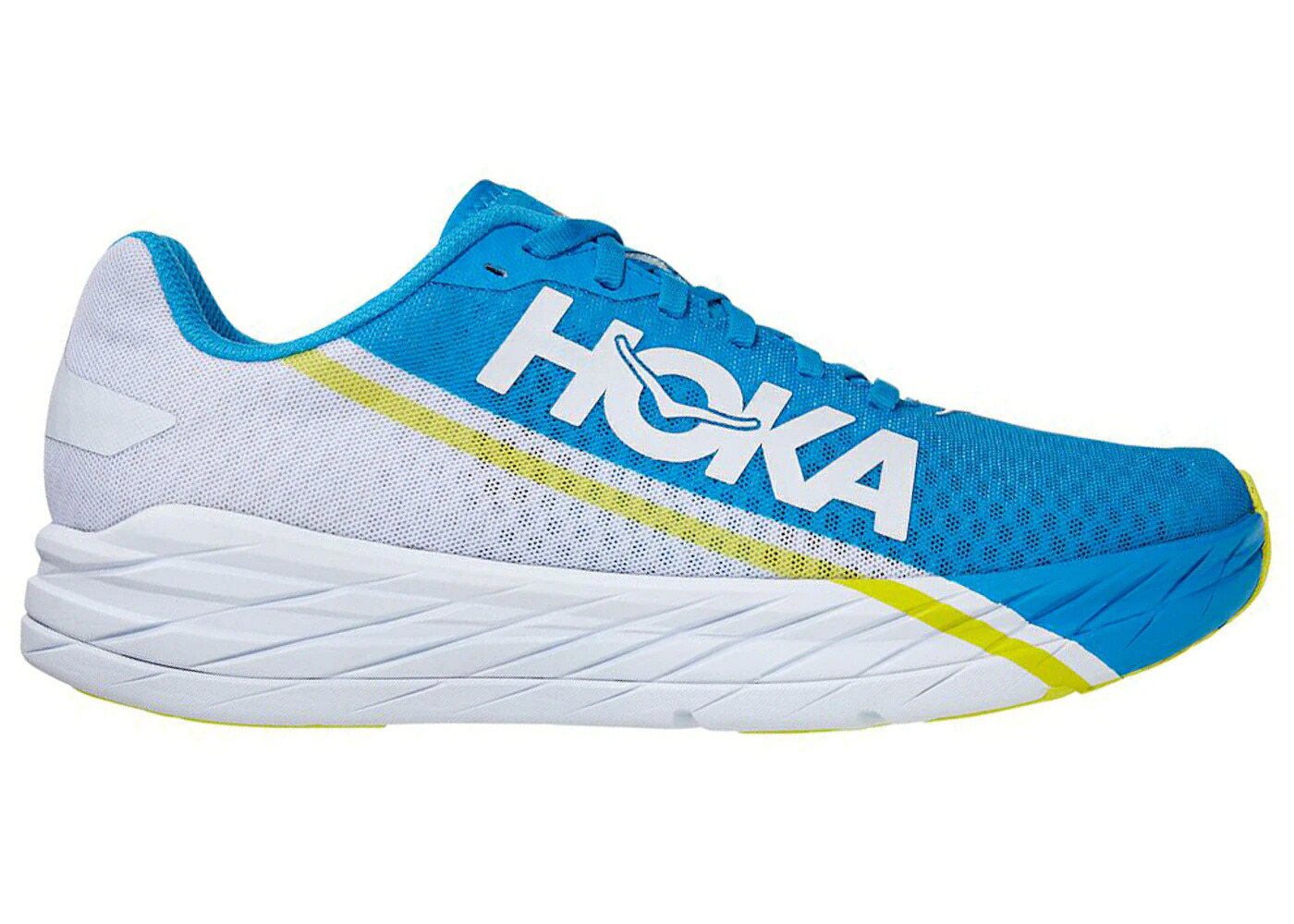 ホカオネオネ 白色 ホワイト 青色 ブルー スニーカー ユニセックス HOKA ONE ONE HOKA ONE ROCKET X WHITE DIVA BLUE (ALL GENDER) / WHITE DIVA BLUE メンズ｜スニケス