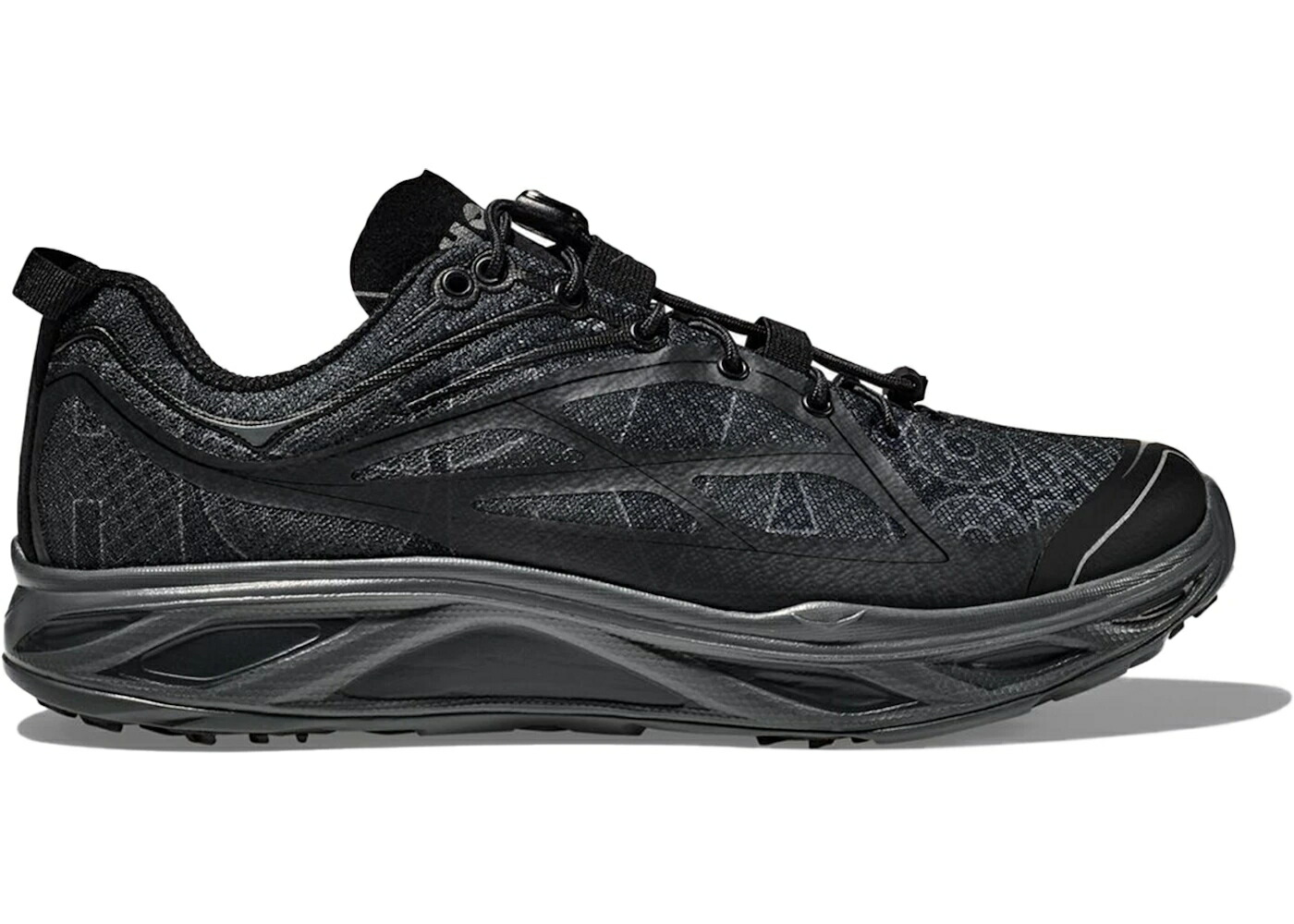 ホカオネオネ 黒いこと 黒いこと スニーカー ユニ一発やる HOKA ONE ONE HOKA ONE HUAKA ORIGINS BLACK (ALL GENDER) / BLACK BLACK メンズ