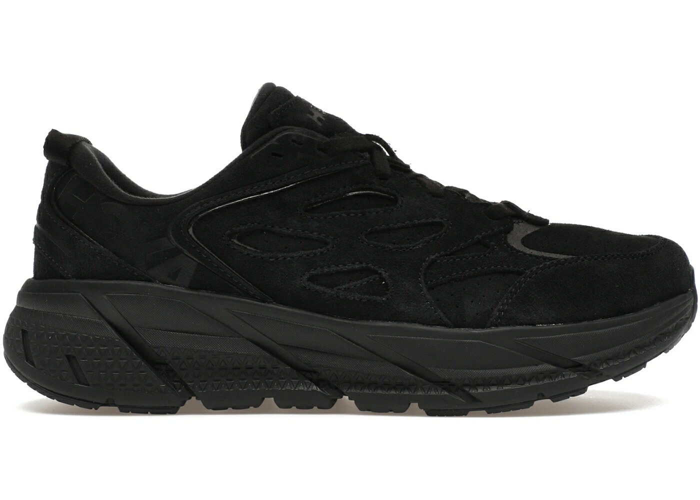 ホカオネオネ スエード スウェード 黒色 ブラック スニーカー ユニセックス HOKA ONE ONE HOKA ONE CLIFTON L SUEDE BLACK (ALL GENDER) / BLACK BLACK メンズ