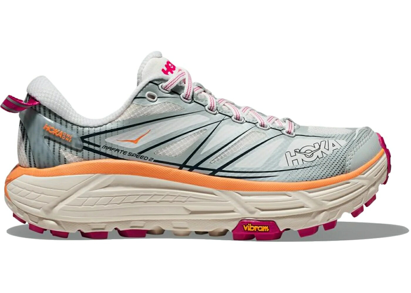 ホカオネオネ スピード 白色 ホワイト フローレス スニーカー ユニセックス HOKA ONE ONE HOKA ONE MAFATE SPEED 2 WHITE ICE FLOW / WHITE ICE FLOW メンズ