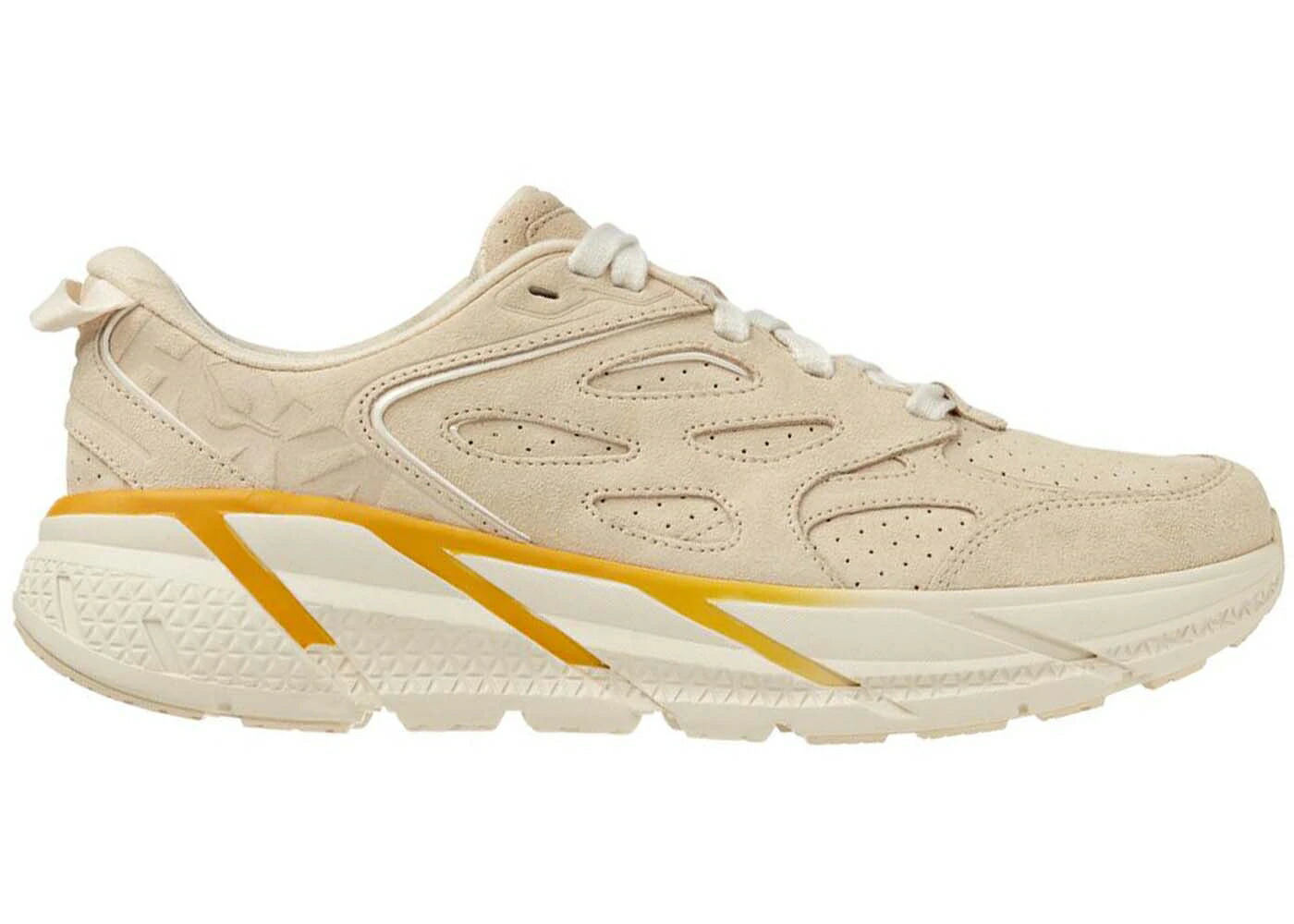 ホカオネオネ スエード スウェード 黄色 イエロー スニーカー ユニセックス HOKA ONE ONE HOKA ONE CLIFTON L SUEDE SHORT BREAD (ALL GENDER) / SHORT BREAD RADIANT YELLOW メンズ