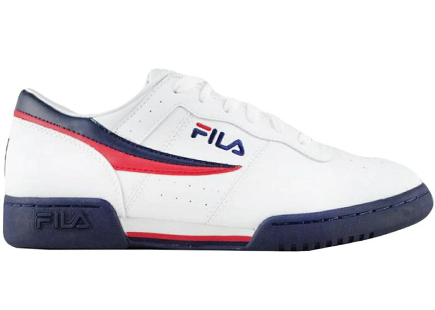 フィラ フィットネス 白色 ホワイト 紺色 ネイビー 赤 レッド スニーカー メンズ FILA ORIGINAL FITNESS WHITE NAVY RED / WHITE FILA NAVY FILA RED