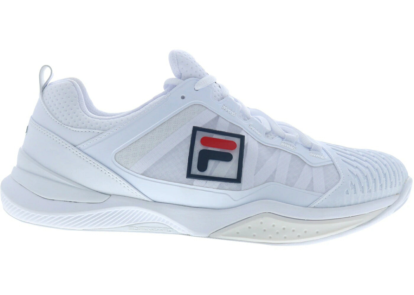 フィラ 白色 ホワイト スニーカー メンズ FILA SPEEDSERVE ENERGIZED TRIPLE WHITE / WHITE WHITE WHITE|スニケス