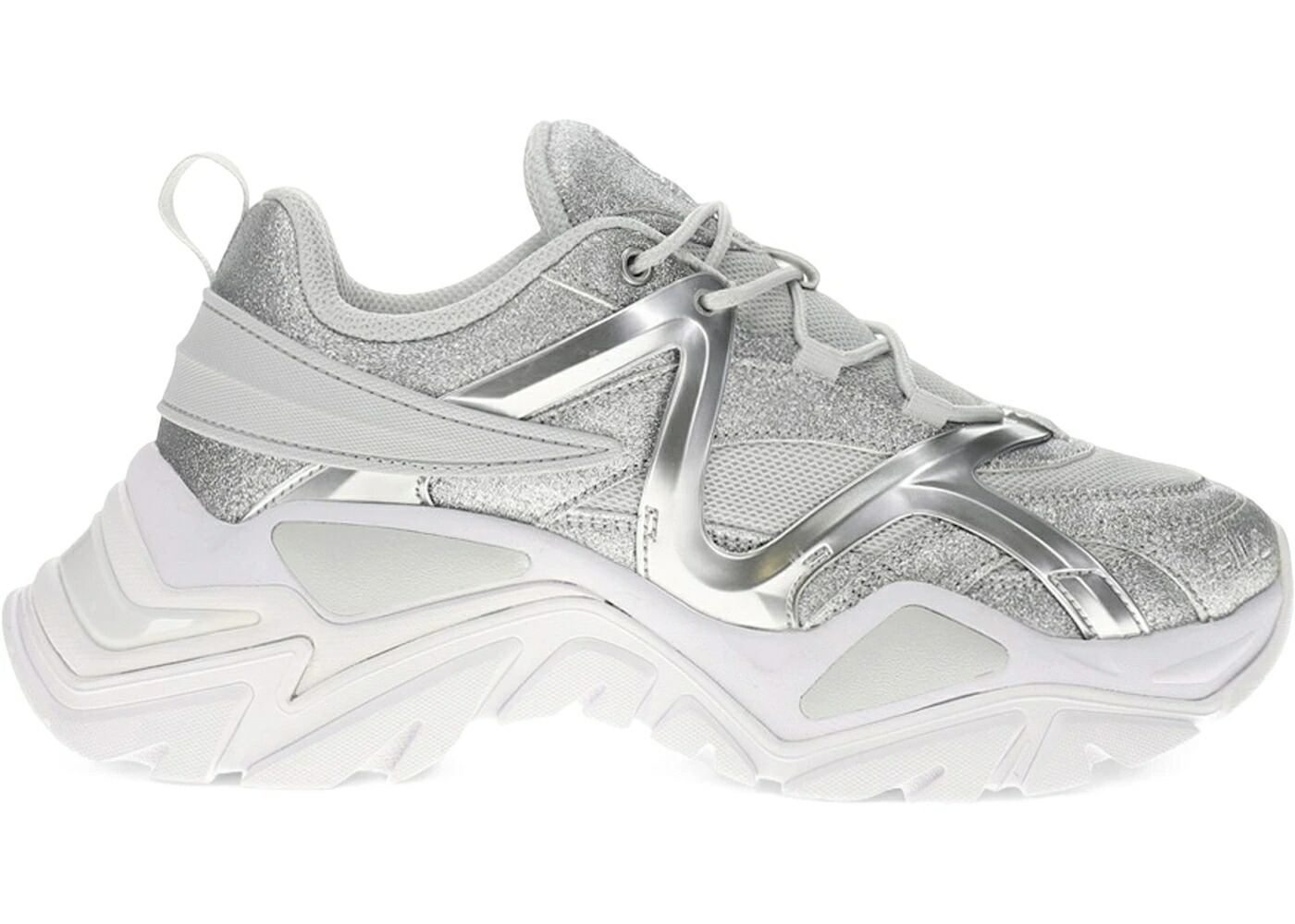 フィラ 銀色 シルバー 灰色 グレー 白色 ホワイト WOMEN'S スニーカー レディース FILA ELECTROVE 3 METALLIC SILVER GREY WHITE (WOMEN'S) / METALLIC SILVER GREY WHITE