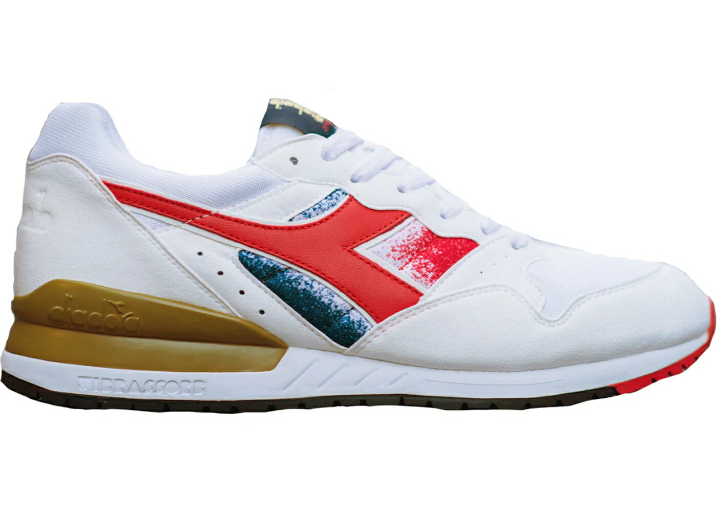 ディアドラ リオ 白色 ホワイト ゴールド スニーカー メンズ DIADORA INTREPID CONCEPTS FROM SEOUL TO RIO / WHITE GOLD