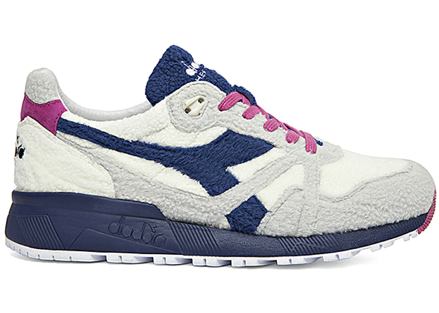 ディアドラ 白いこと 白いこと 青み 青色 スニーカー メンズ DIADORA N9000 LEO COLACICCO WHITE / MARSHMALLOW ROYAL BLUE