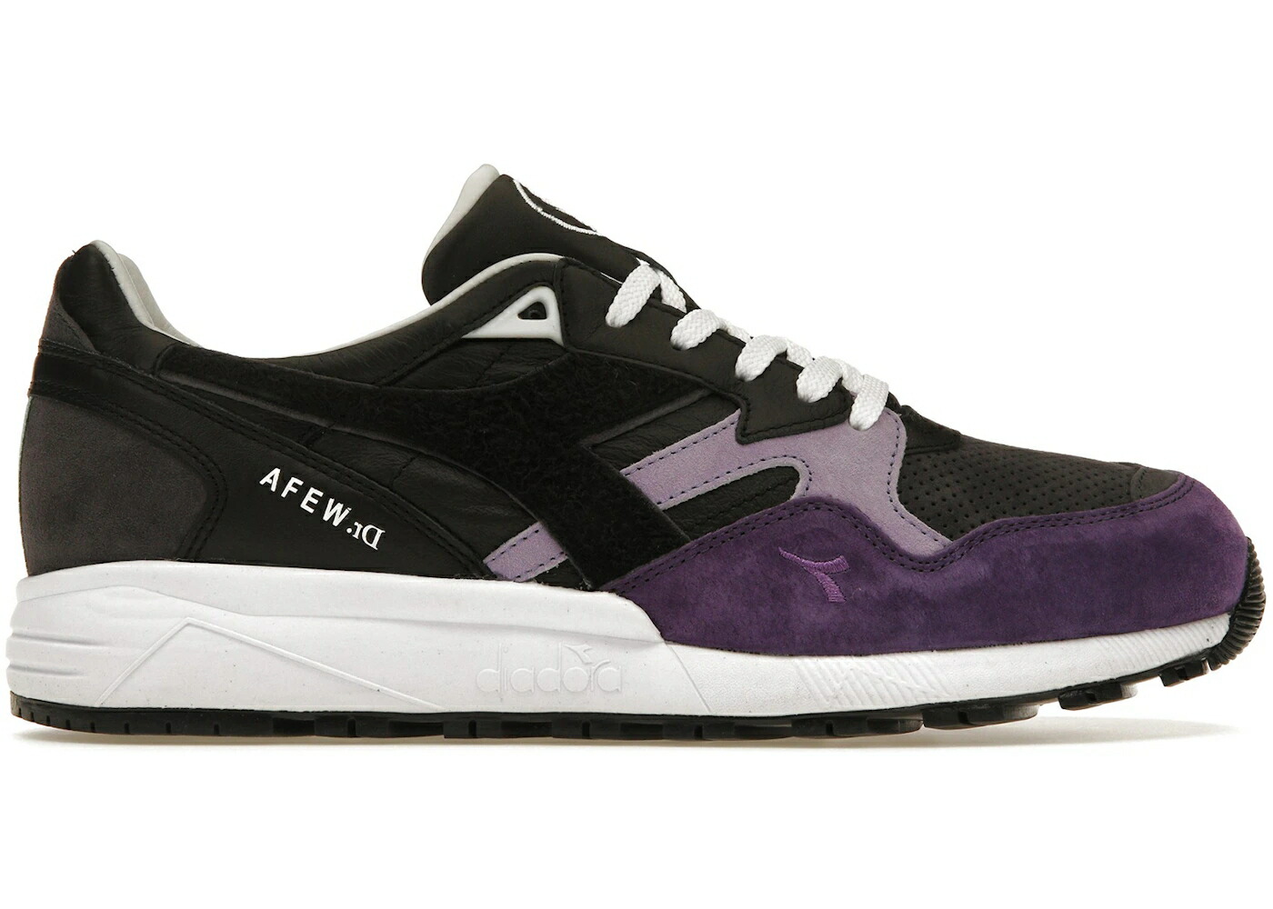 ディアドラ 黒色 ブラック 紫 パープル スニーカー メンズ DIADORA N9002 AFEW MASTER FORMULA / BLACK PURPLE|スニケス