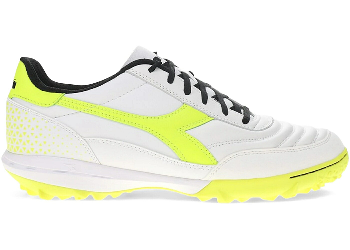 ディアドラ 白色 ホワイト 黄色 イエロー スニーカー メンズ DIADORA CALCETTO GR LT TF WHITE YELLOW / WHITE YELLOW