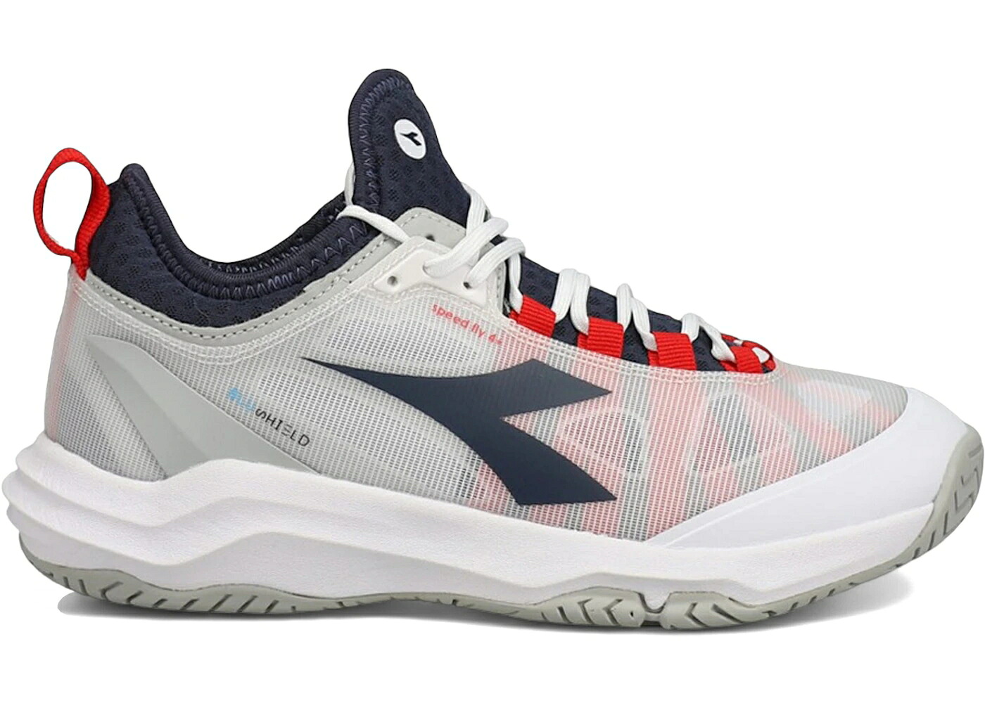 ディアドラ 素早さ 白いこと 白いこと 青味 青色 赤 赤いこと + スニーカー メンズ DIADORA SPEED BLUSHIELD FLY 4 AG WHITE BLUE CORSAIR FIERY RED / WHITE BLUE CORSAIR FIERY RED スニーカー-メンズ靴-靴