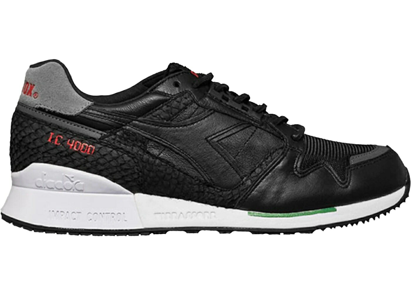 ディアドラ リオ 黒いこと 黒いこと スニーカー メンズ DIADORA 集積回路4000 SOLEBOX FROM SEOUL TO RIO / BLACK
