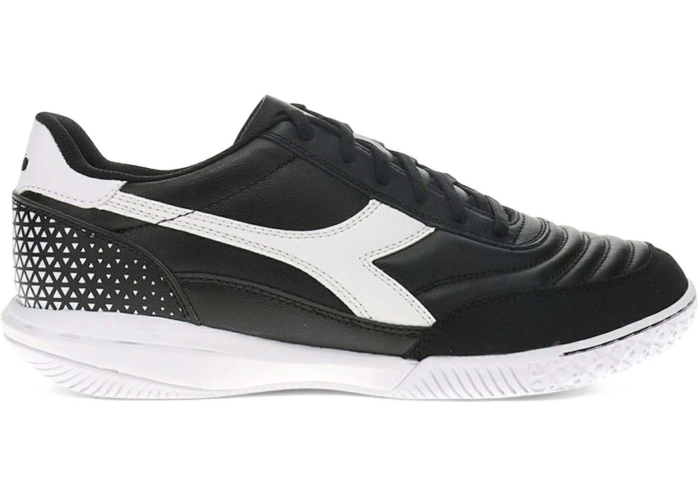 ディアドラ 黒いこと 黒いこと 白いこと 白いこと スニーカー メンズ DIADORA CALCETTO GR LT ID BLACK WHITE / BLACK WHITE