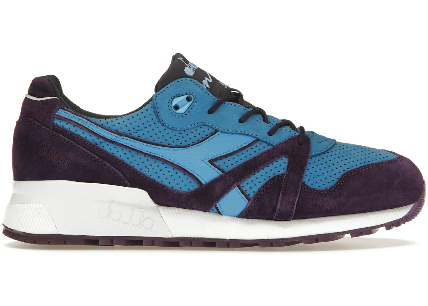 ディアドラ ベイト 青味 青み 紫 パープル スニーカー メンズ DIADORA N9000 BAIT SKELETOR / BLUE PURPLE