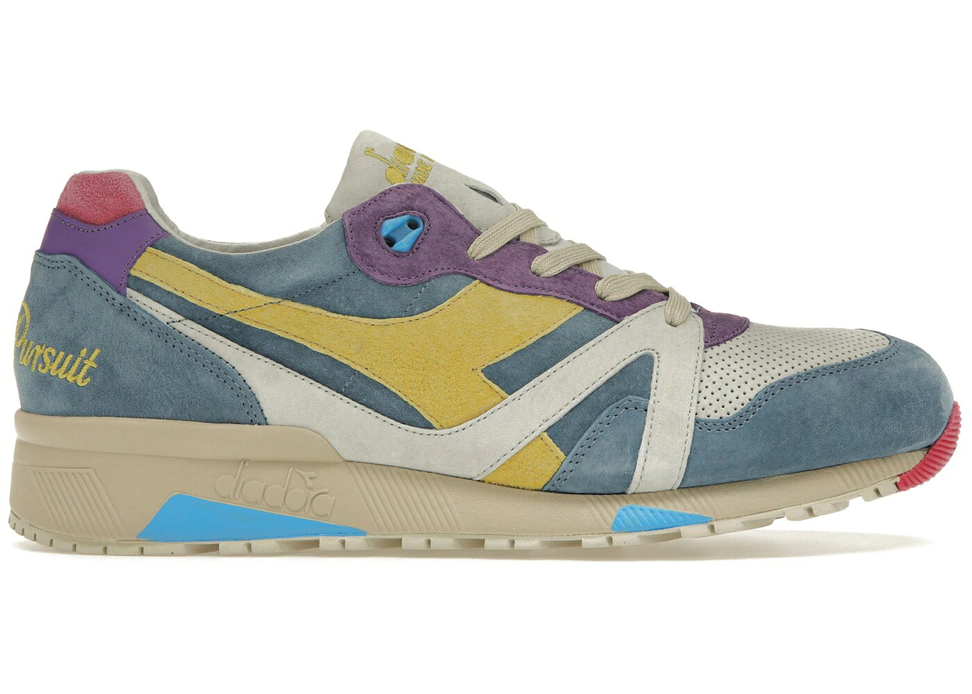ディアドラ 青色 ブルー スニーカー メンズ DIADORA N9000 HASBRO TRIVIAL PURSUIT LEO COLACICCO / ASH BLUE|スニケス