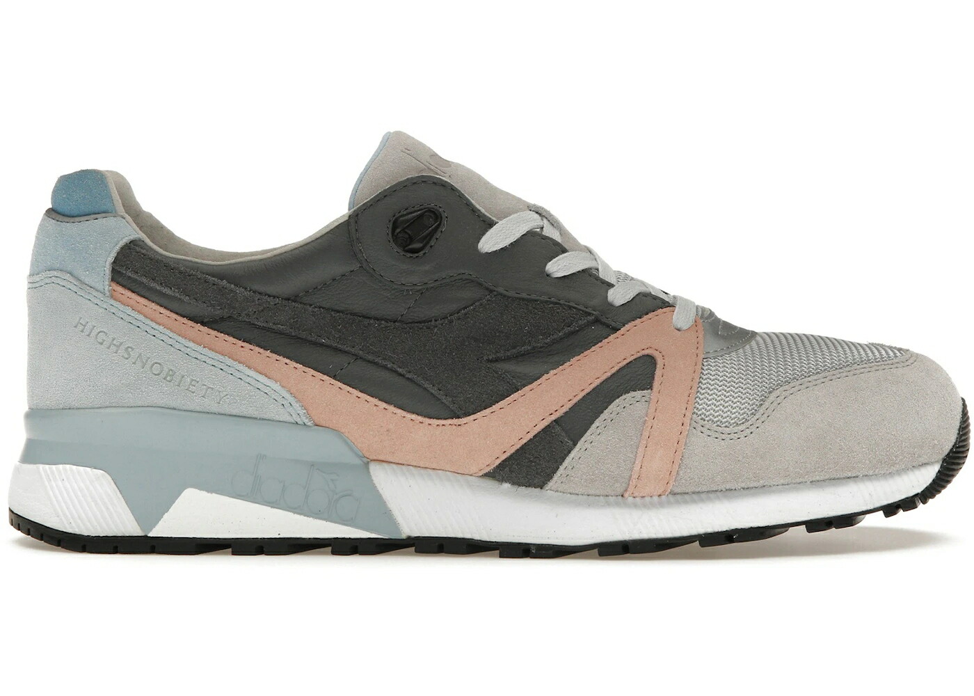 ディアドラ 薄墨色 薄墨色 サクラ色 青味 青み スニーカー メンズ DIADORA N9000 HIGHSNOBIETY / GREY PINK LIGHT BLUE