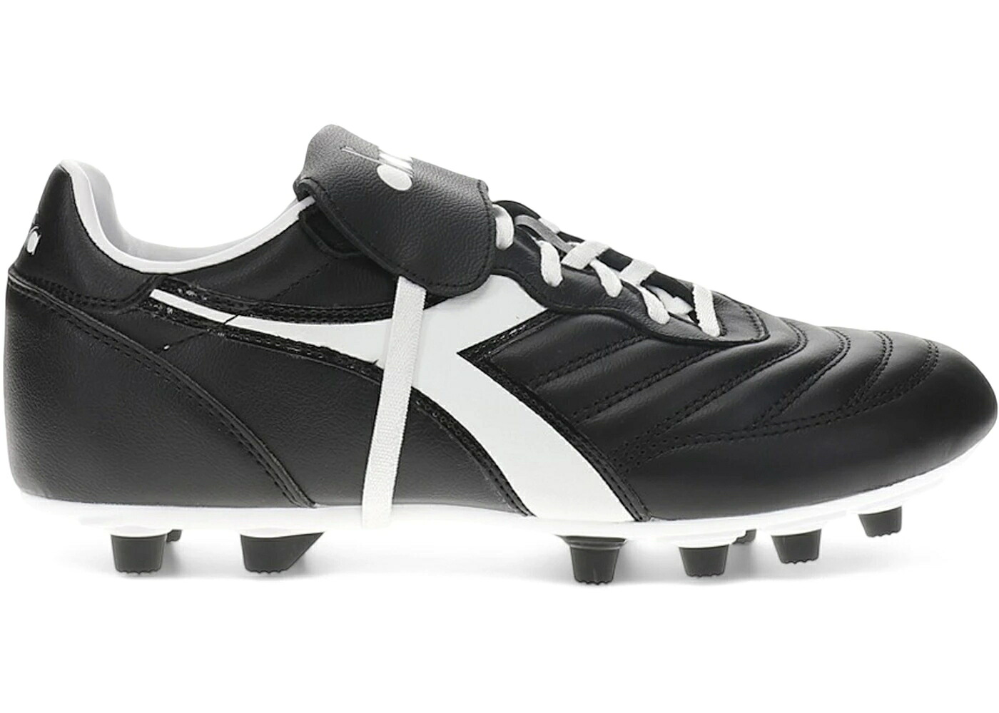 ディアドラ 黒色 ブラック 白色 ホワイト スニーカー メンズ DIADORA BRASIL OG LT MDPU FG BLACK WHITE / BLACK WHITE