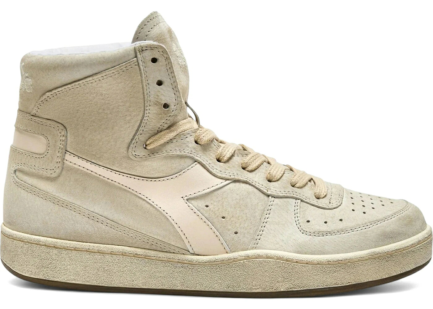 ディアドラ スエード スウェード ベージュ スニーカー メンズ DIADORA BASKET SUEDE USED BEIGE FOG / BEIGE FOG