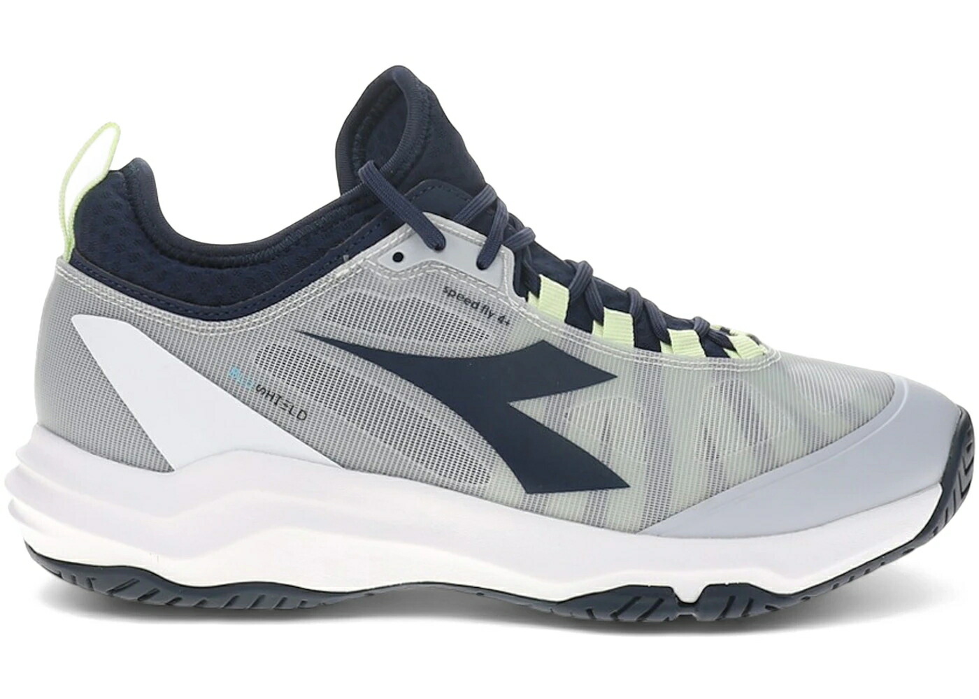 ディアドラ スピード 灰色 グレー グレイ 青色 ブルー + スニーカー メンズ DIADORA SPEED BLUSHIELD FLY 4 AG GRAY PAGEANT BLUE / GRAY PAGEANT BLUE