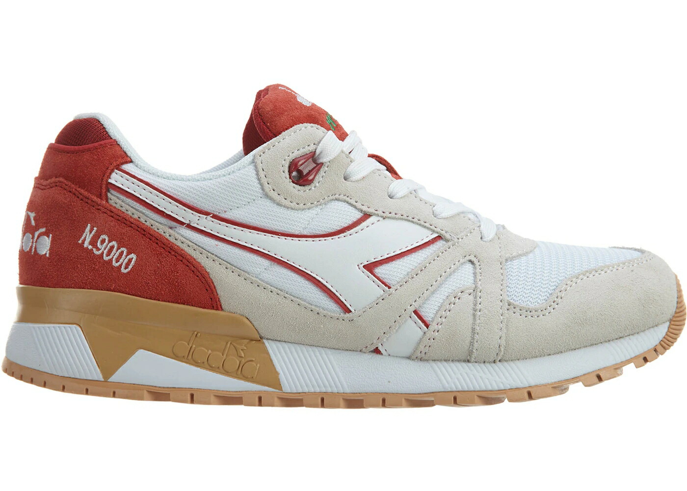 ディアドラ 白色 ホワイト 赤 レッド スニーカー メンズ DIADORA N9000 III WHITE RED / WHITE RED