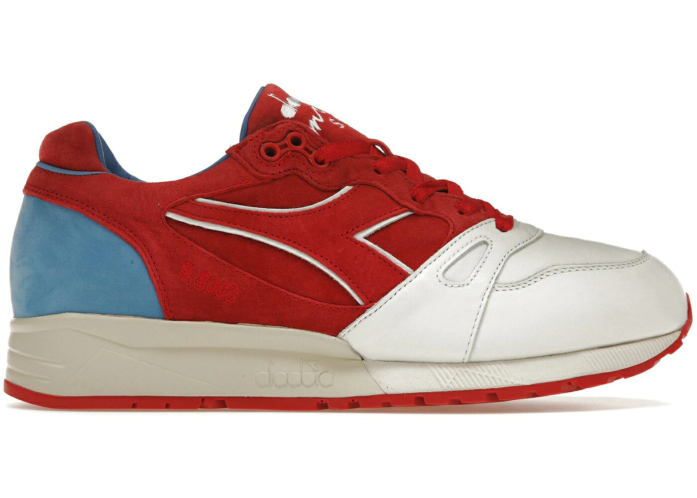 ディアドラ ベイト 赤 レッド WHERE'S スニーカー メンズ DIADORA S8000 BAIT WALLY / CARMINE RED｜スニケス