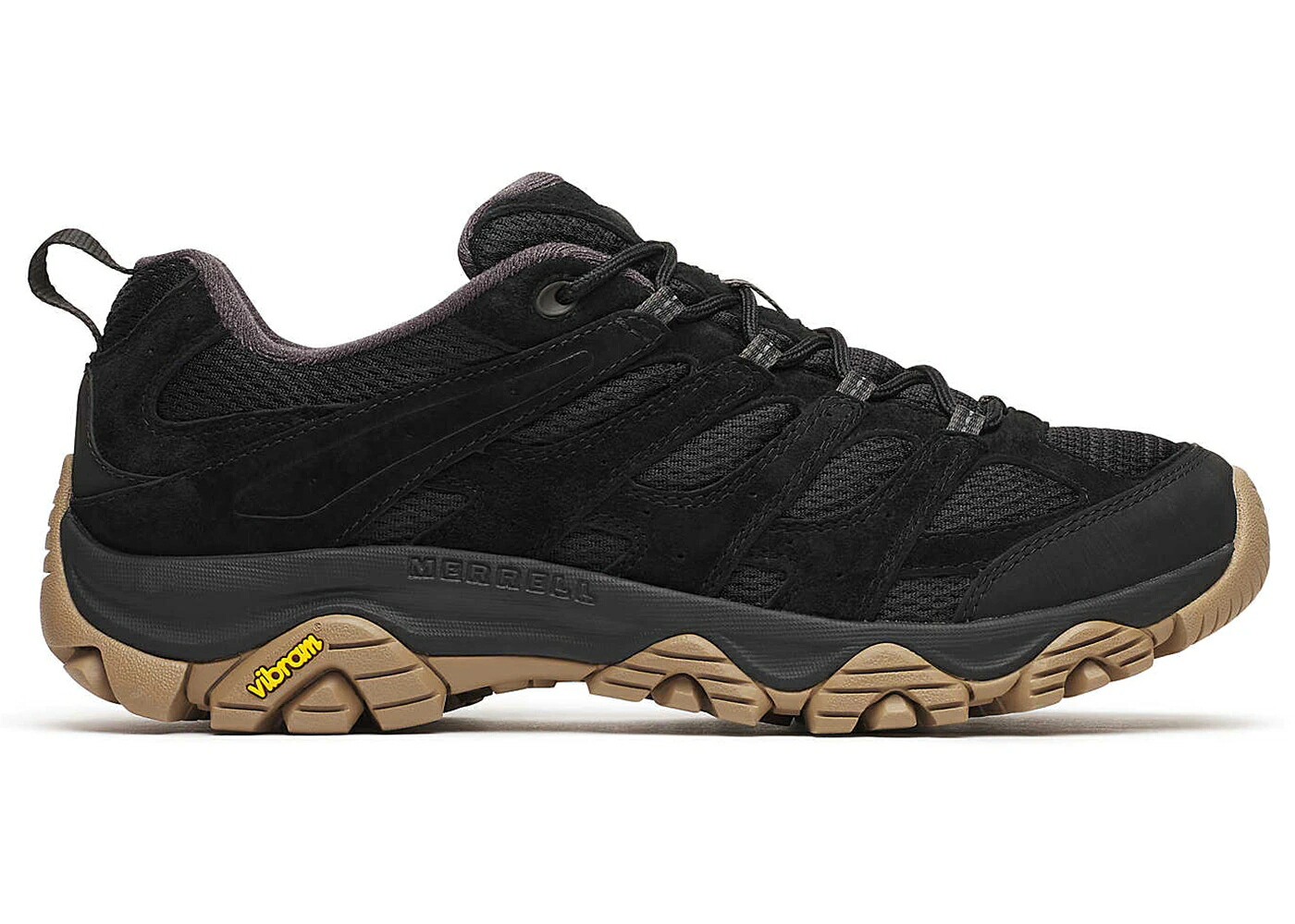 メレル 黒色 ブラック スニーカー メンズ MERRELL MOAB 3 READY ZIP BLACK GUM /｜スニケス