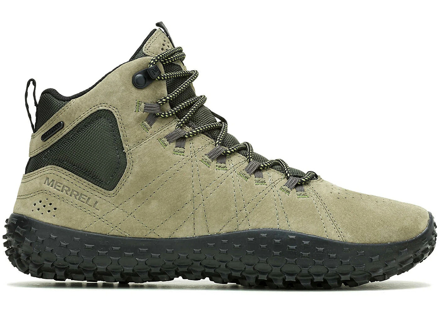 メレル ミッド オリーブ 黒色 ブラック スニーカー メンズ MERRELL WRAPT MID WATERPROOF OLIVE BLACK / OLIVE BLACK