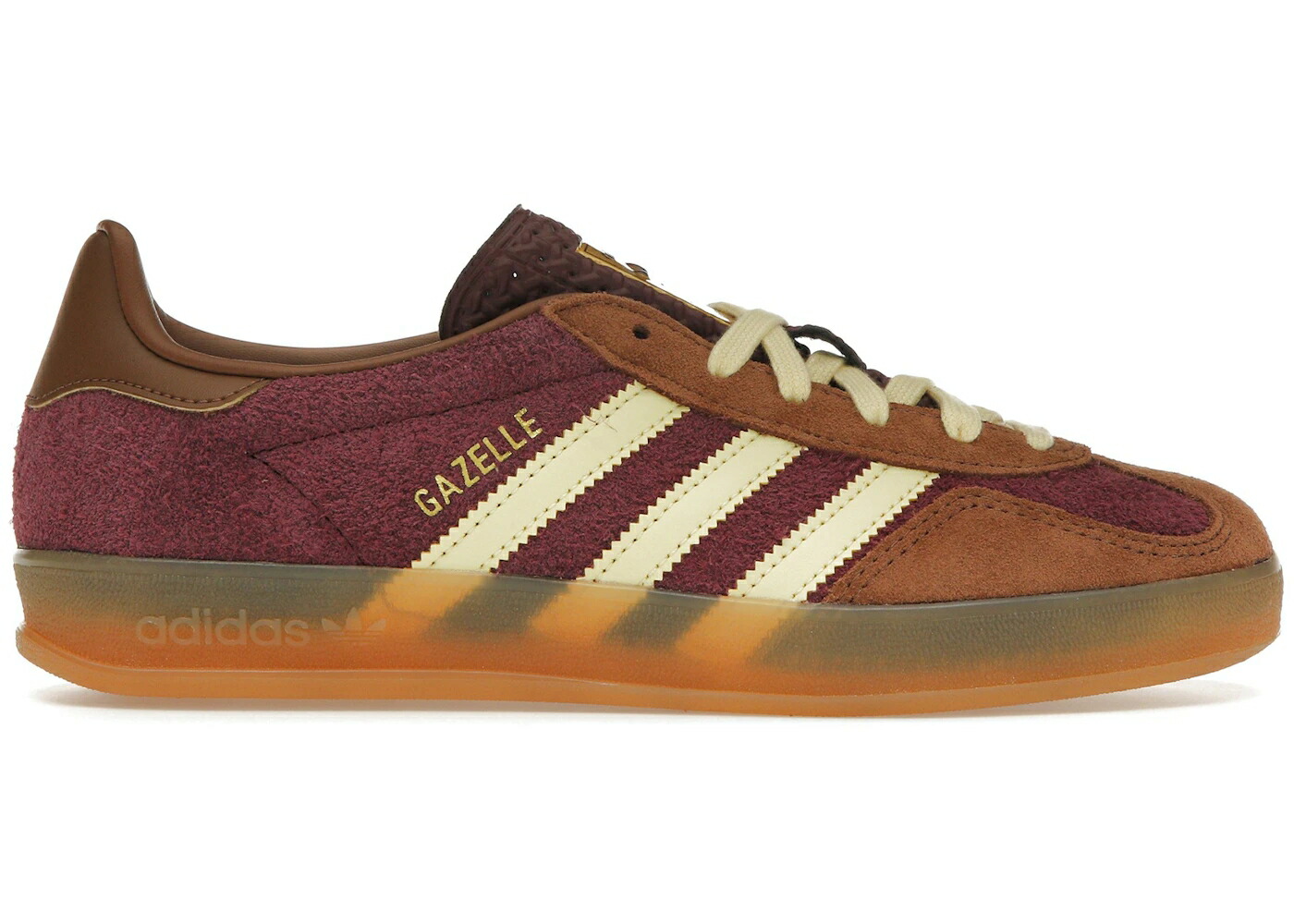 アディダス ガゼル マルーン 黄色 イエロー スニーカー メンズ ADIDAS GAZELLE INDOOR MAROON ALMOST YELLOW / MAROON ALMOST YELLOW PRELOVED