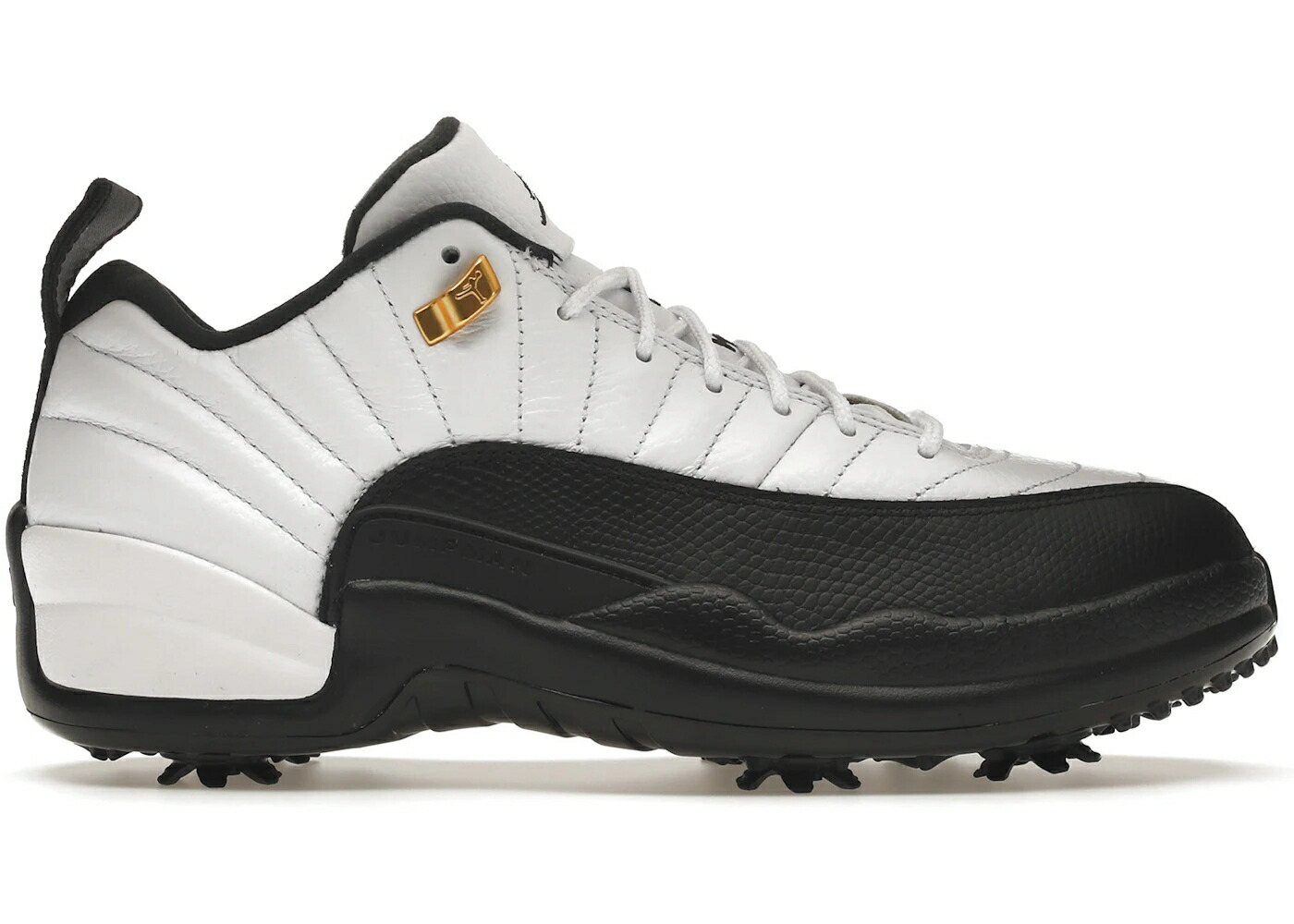 ナイキ ジョーダン ゴルフ 白いこと 白いこと 黒いこと 黒いこと スニーカー メンズ JORDAN 12 RETRO LOW GOLF TAXI / WHITE BLACK TAXI