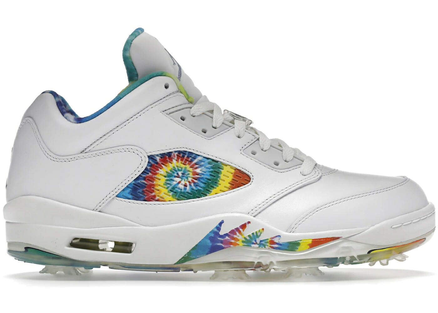 ナイキ ジョーダン ゴルフ タイ 白いこと 白いこと ディープ 藍色 インディゴ スニーカー メンズ JORDAN 5 RETRO LOW GOLF TIE DYE / SUMMIT WHITE DEEP ROYAL INDIGO