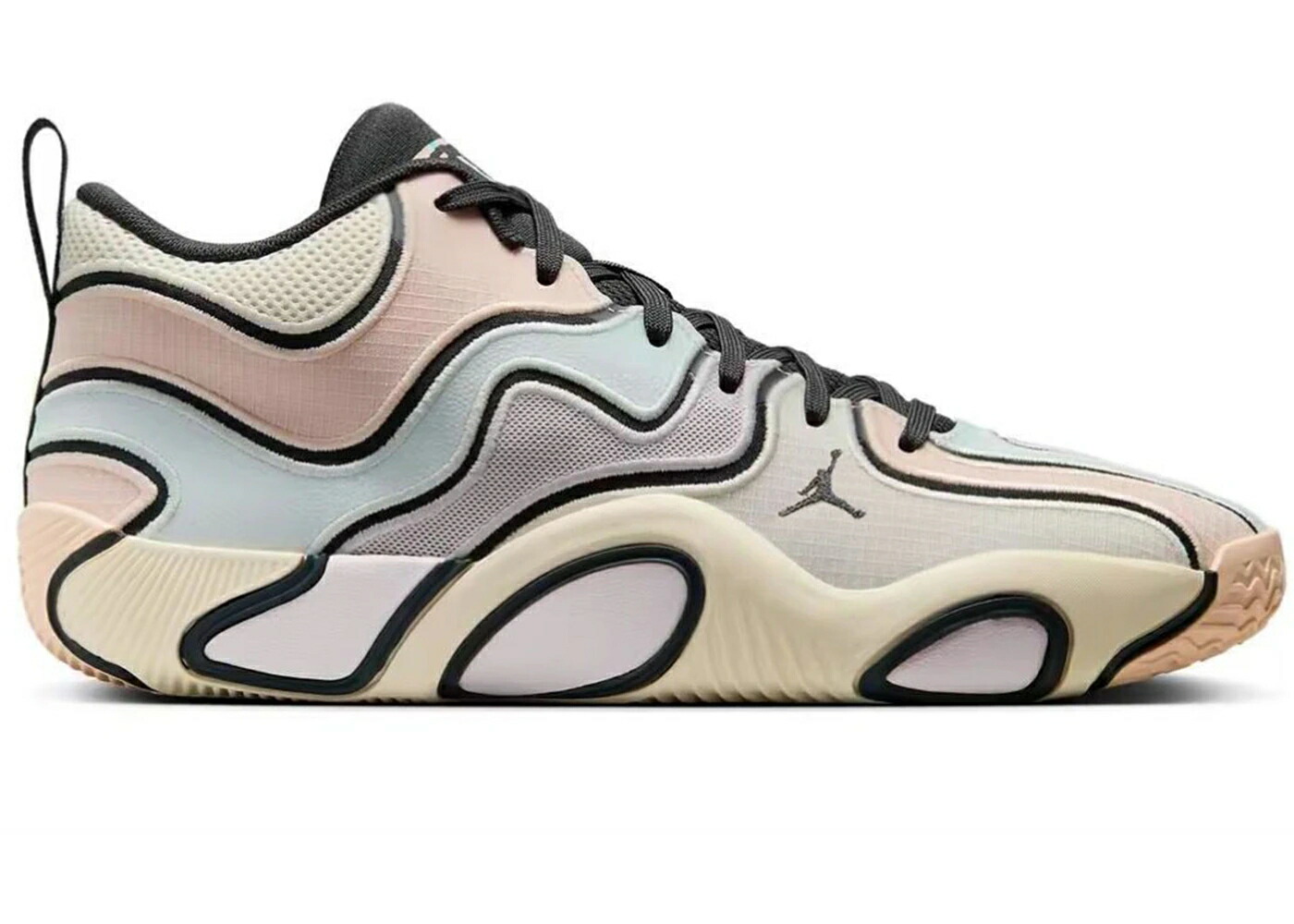 ナイキ ジョーダン アイボリー 橙 オレンジ スニーカー メンズ 【 JORDAN TATUM 3 SIDEWALK CHALK / ANTHRACITE PALE IVORY ORANGE 】